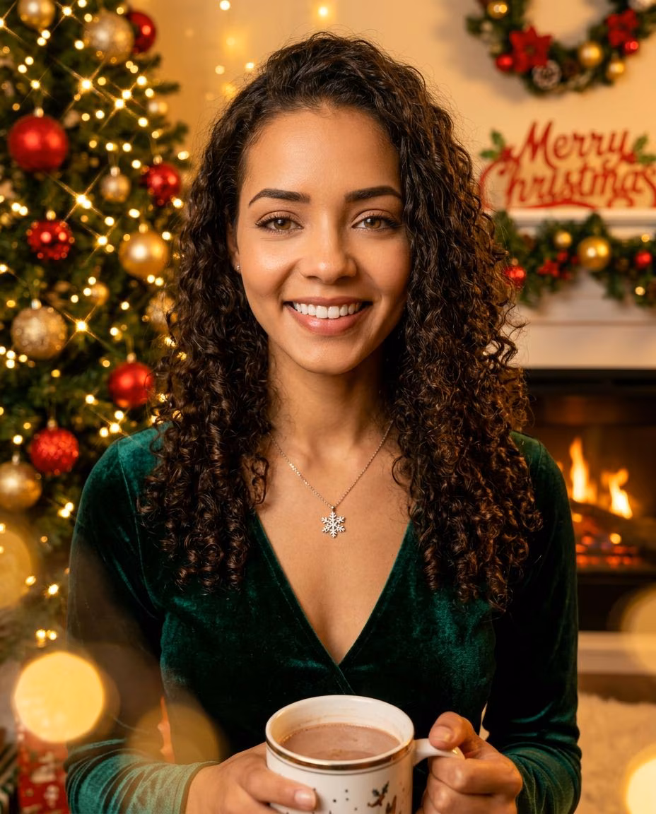 - Apply  holiday theme
- Add festive decorations, lighting, atmosphere