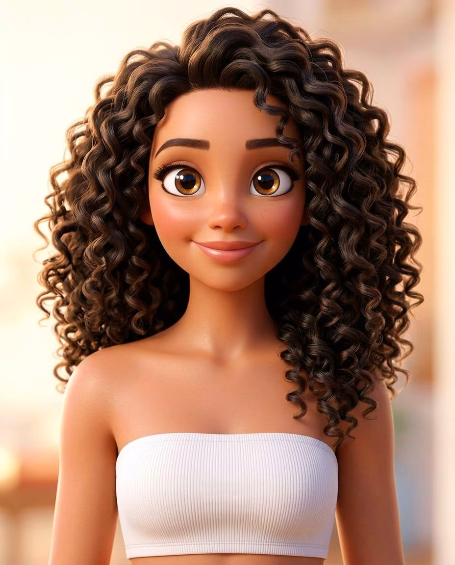 Transform into Pixar/Disney 3D animated character style with smooth rendering,…