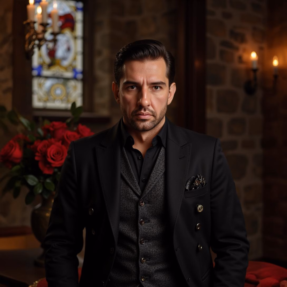 Photo session: vampire gothic